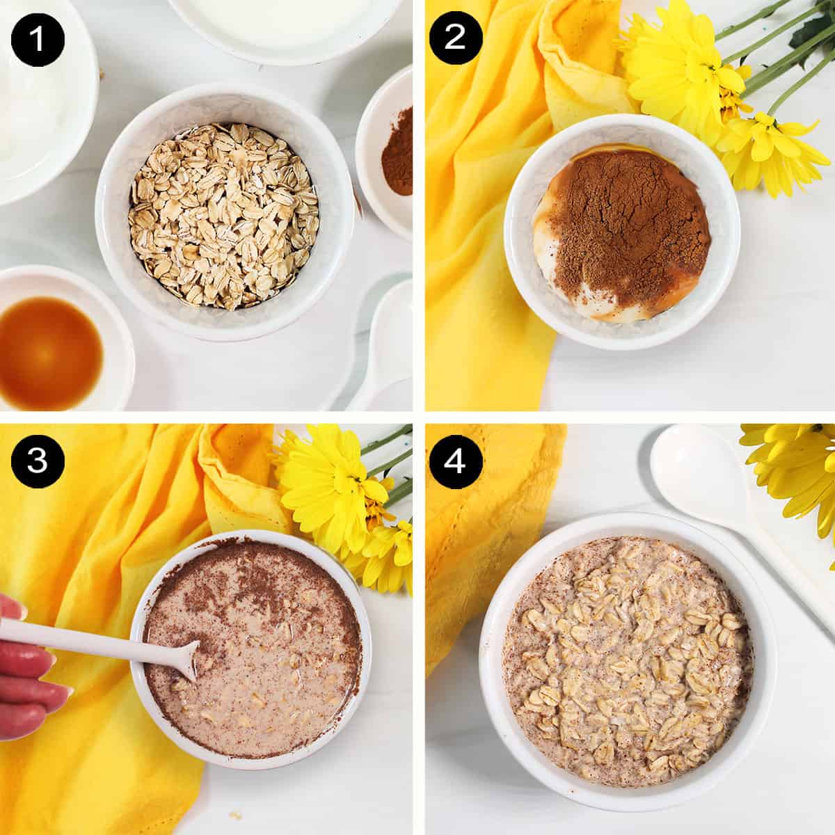 How to make Overnight French Toast Oatmeal.