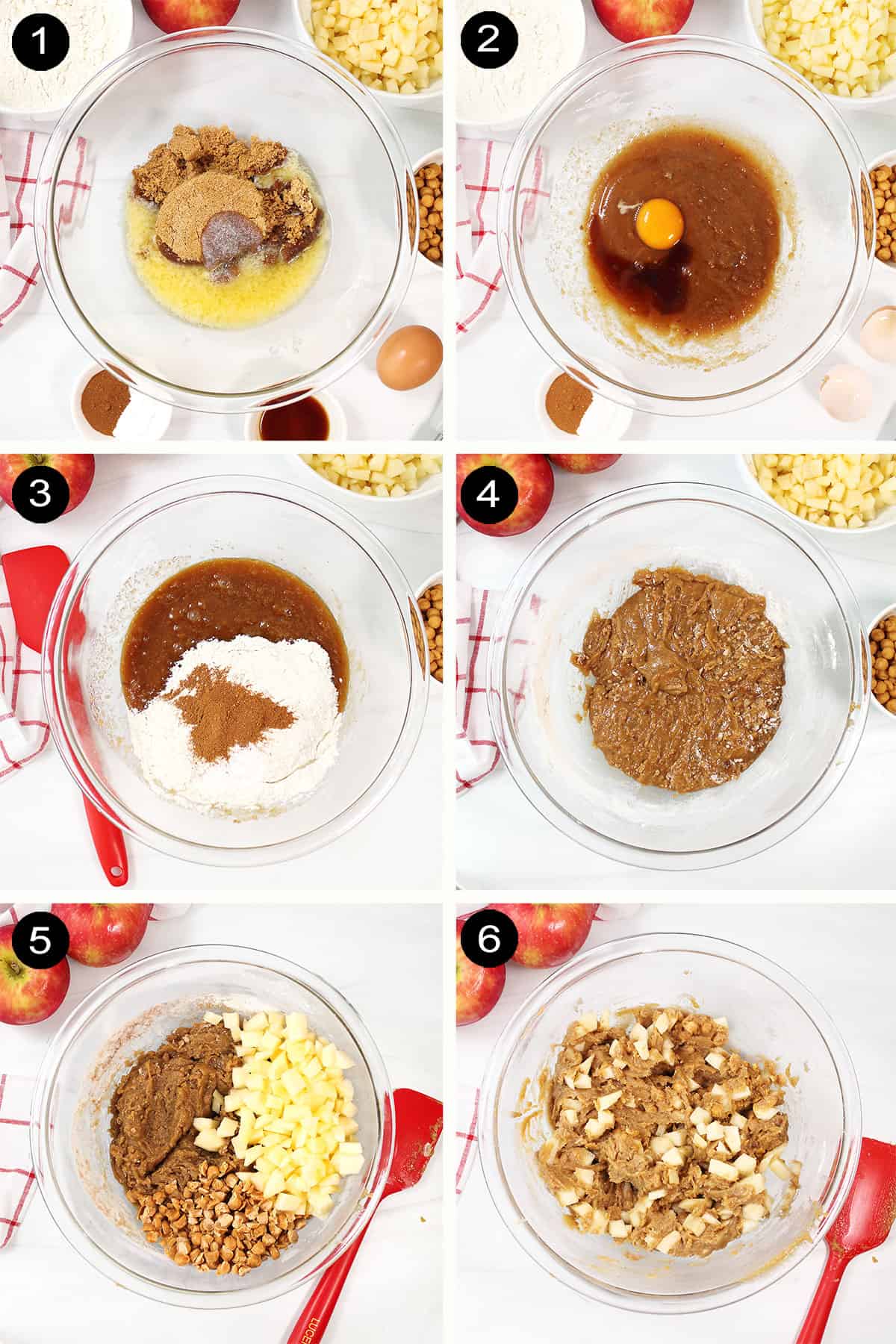 How to make apple blondies recipe.