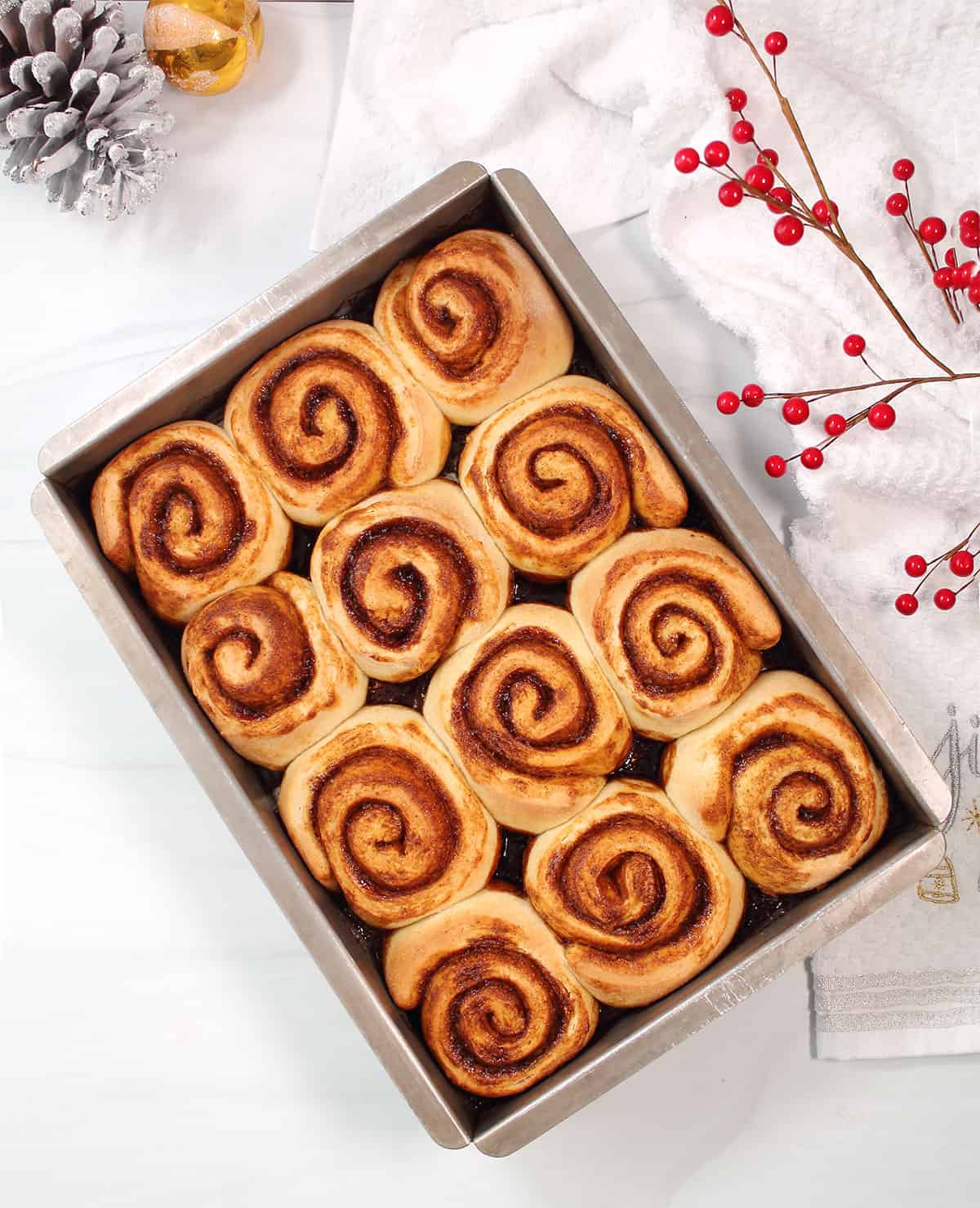 Baked rolls.