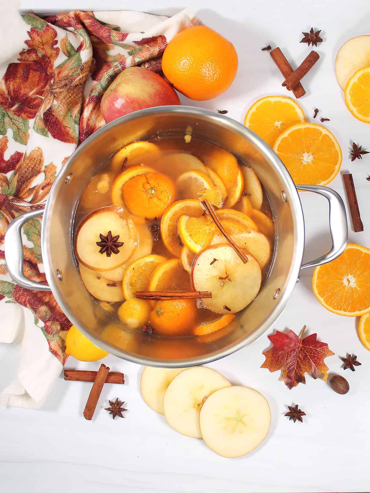 Simmering simmer pot for fall.