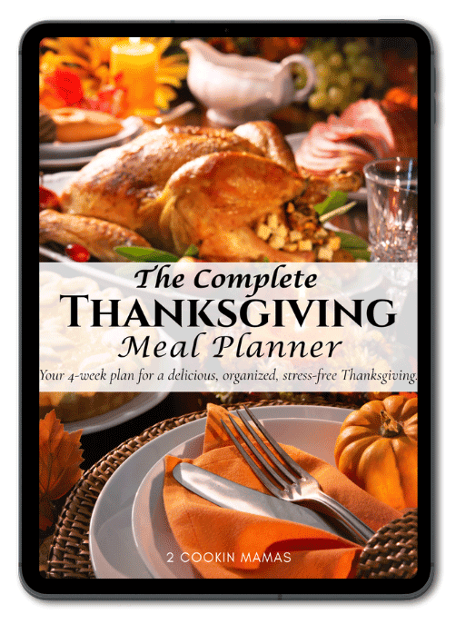 Thanksgiving Meal Planner Cover.